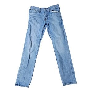 Madewell Light Blue Jeans Size 33x32 Mens Slim Fit Denim Pants Cotton Straight